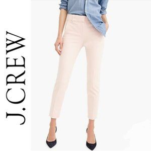 NWT J. Crew 365 Cameron Slim Crop Pant Subtle Pink 2